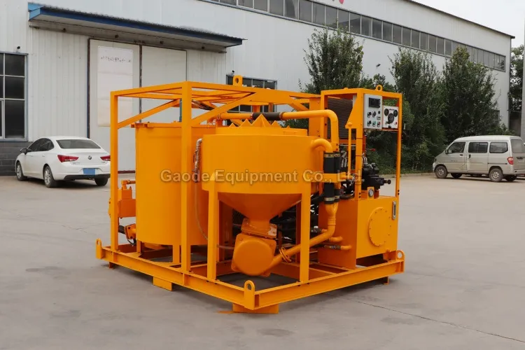 Gaodetec GGP400/700/80/100DPI-D Cement Grout Mixer Equipment for Slurry Preparation Grouting